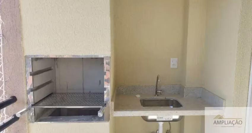 Apartamento 2 dormitorios 1 suíte 1 vaga varanda gourmetcom churasquera no jd.oriente