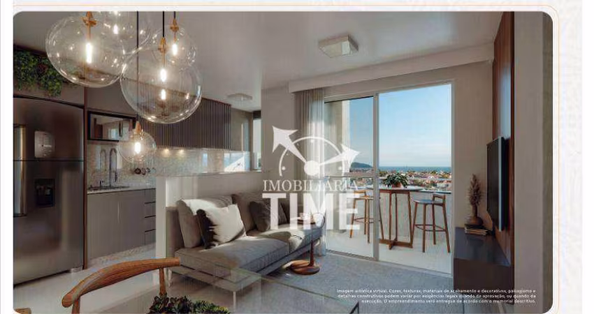 Apartamento com 2 dormitórios à venda, 51 m² por R$ 475.000 - Centro - Penha/SC
