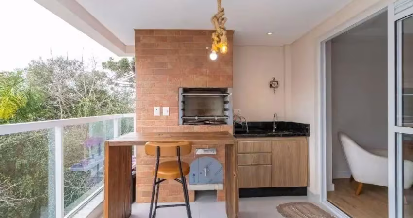 Apartamento com 3 dormitórios à venda, 99 m² por r$ 1.020.000- bacacheri - curitiba/pr