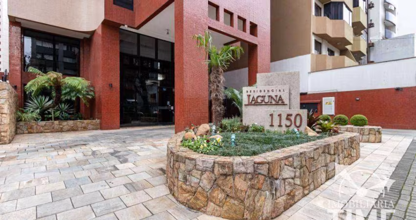 Apartamento com 3 dormitórios para alugar, 113 m² por R$ 6.972,00/mês - Batel - Curitiba/PR