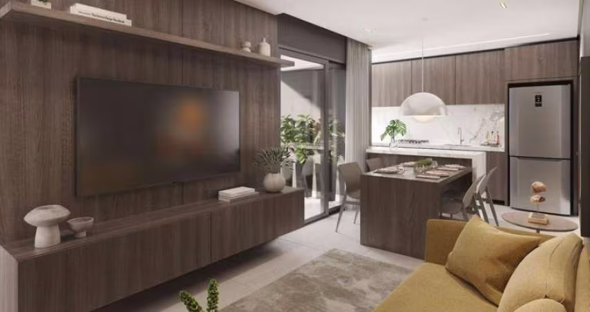 Apartamento Compacto com 1 Quarto e Vaga de Garagem no Bacacheri