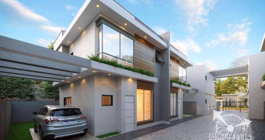 Sobrado com 3 dormitórios à venda, 92 m² por R$ 699.000,00 - Boa Vista - Curitiba/PR