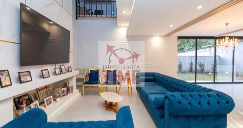 Casa tríplex em townhouse com 4 suítes à venda, 383 m²  - life park colombo/pr