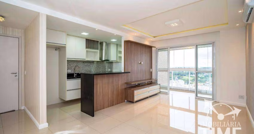 Apartamento com 2 dormitórios para alugar, 78 m² por R$ 4.955,00/mês - Cristo Rei - Curitiba/PR