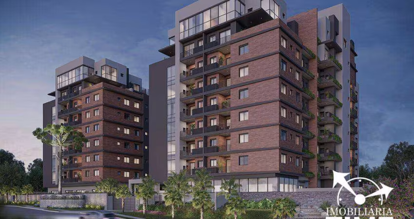 Apartamento com 3 dormitórios à venda, 88 m² - Cabral - Curitiba/PR