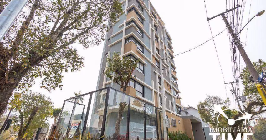 Apartamento com 1 dormitório para alugar, 18 m² por R$ 2.824,00/mês - Água Verde - Curitiba/PR