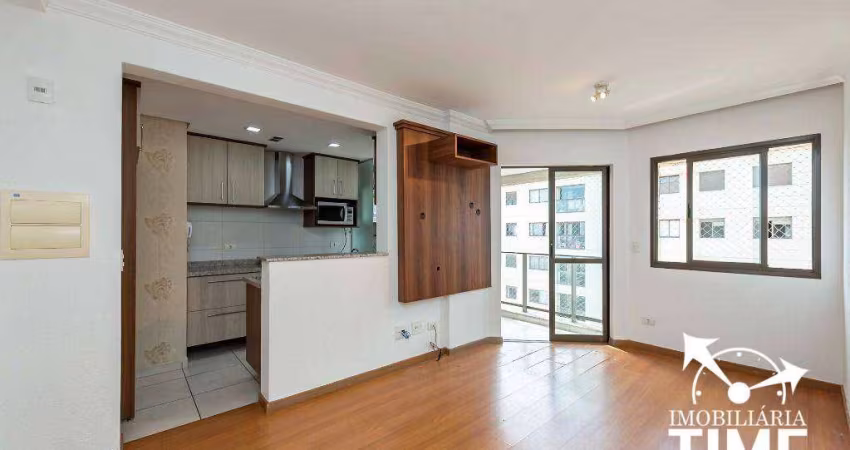 Apartamento com 2 dormitórios para alugar, 59 m² por R$ 3.436/mês - Capão Raso - Curitiba/PR