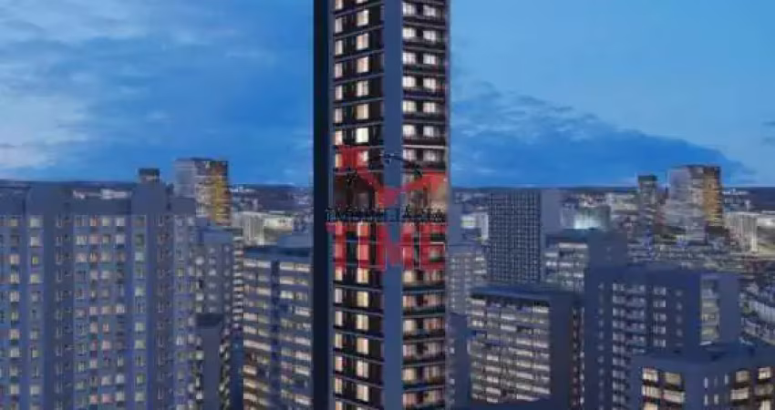 Studio com 18 m²  1 quarto à venda no centro de curitiba - pr