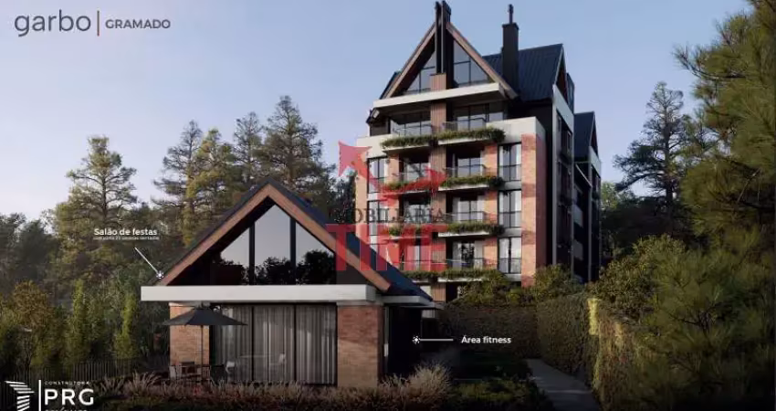 Cobertura com 2 suítes à venda no garbo gramado, centro