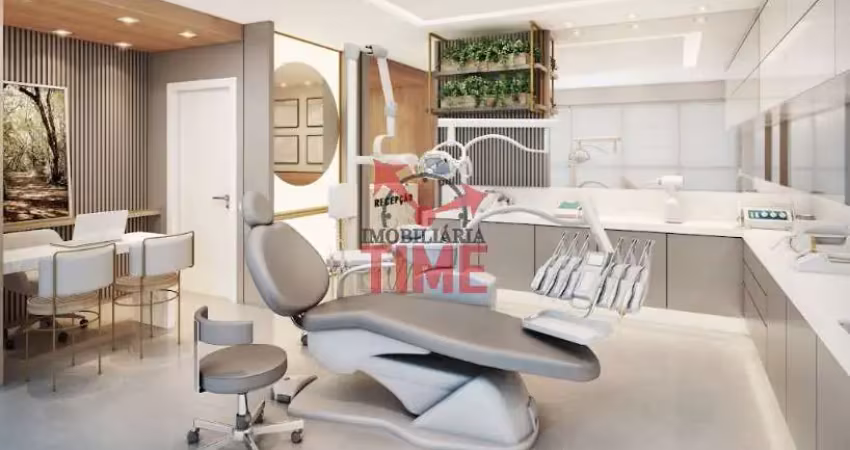 Sala comercial para consultório à venda no human batel, centro