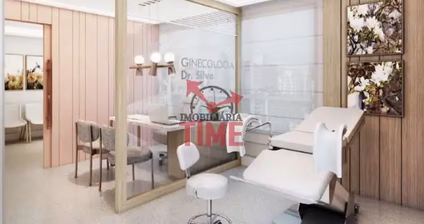 Sala comercial para consultório à venda no human batel, centro