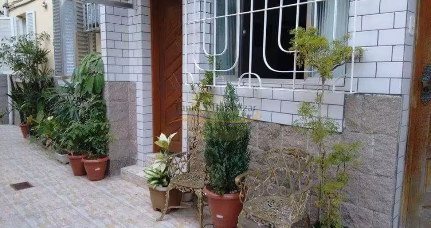 Casa com 2 dormitórios à venda - marapé - santos/sp