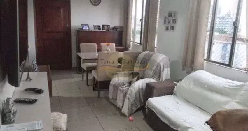 Apartamento a venda de 03 dormitórios, sendo 01 com suíte, por r$ 545.000 - aparecida - santos/sp