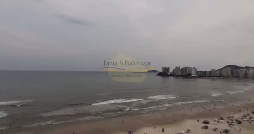 Apartamento de frente - vista praia, mar, horizonte - pitangueiras - guarujá