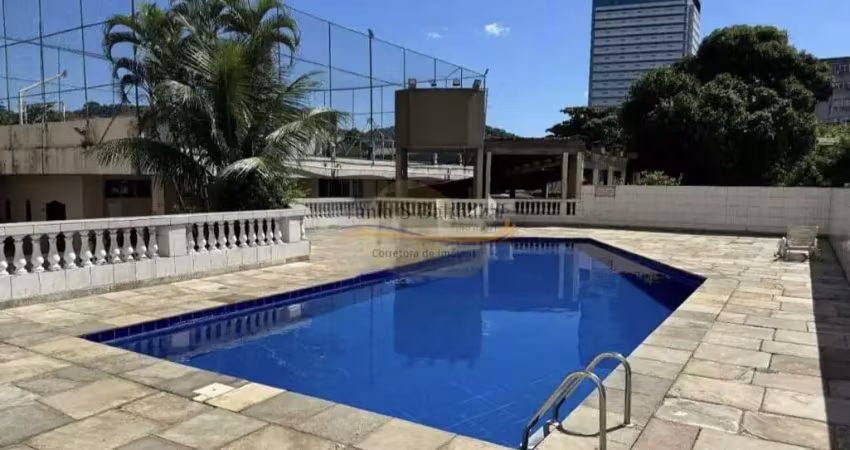 Apartamento, andar altol, vista livre, no bairro vila belmiro, em santos/sp.