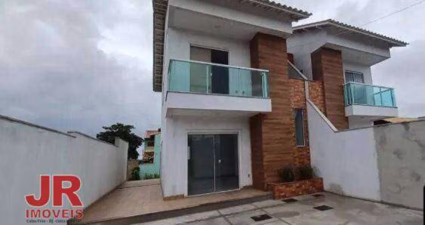 Casa com 4 dormitórios à venda, 103 m² por R$ 720.000 - Foguete - Cabo Frio/RJ