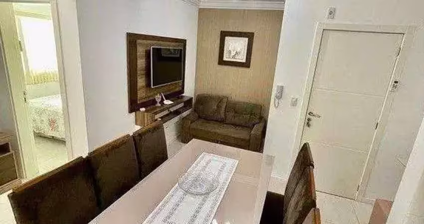 Apartamento mobiliado com 02 dormitórios na praia do centro de bombinhas