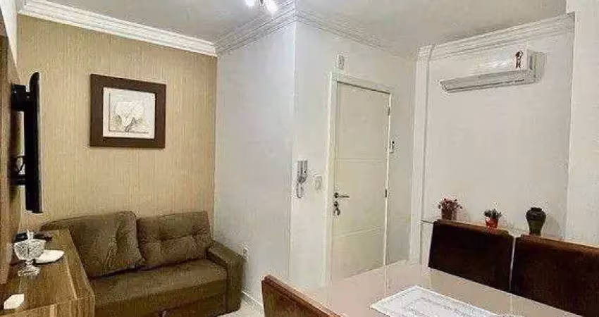 Apartamento mobiliado com 02 dormitórios na praia do centro de bombinhas