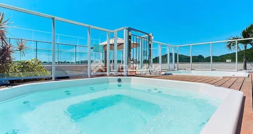 Flat/studio com varanda no apart hotel vila do centro