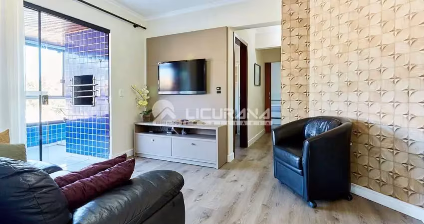 OPORTUNIDADE de investimento - Apartamento na praia do centro de Bombinhas à 150 metros do mar, mobiliado e com garagem.