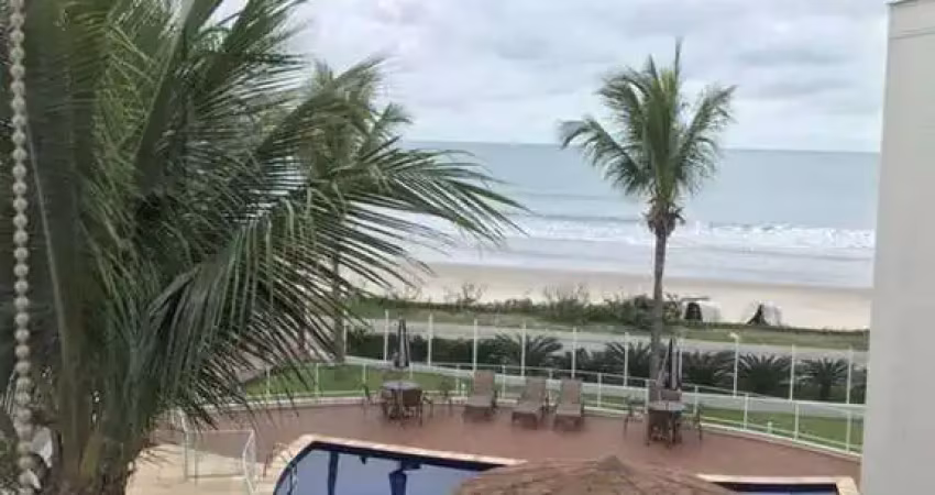 Apartamento mobiliado beira mar com 04 quartos e 03 garagens na praia de bombas