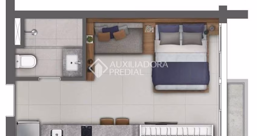 Apartamento com 1 quarto à venda na Rua Professor Duplan, 40, Rio Branco, Porto Alegre