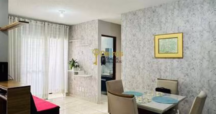 Apartamento Mobiliado 02 quartos, área de lazer e churrasqueira por apenas R$2.600,00 - Bairro Espinheiros