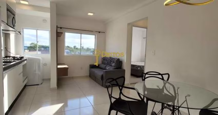 Apartamento 2 dormitórios Mobiliado em itajaí - Com piscina quiosque e playground Res. Homeset