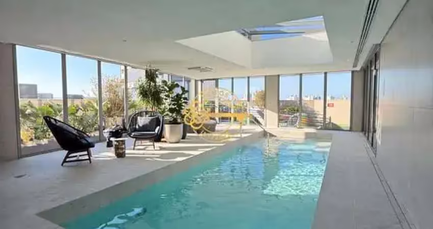 Aluguel de apartamento de luxo em itajaí - 3 suítes, piscina, academia e salão de festas