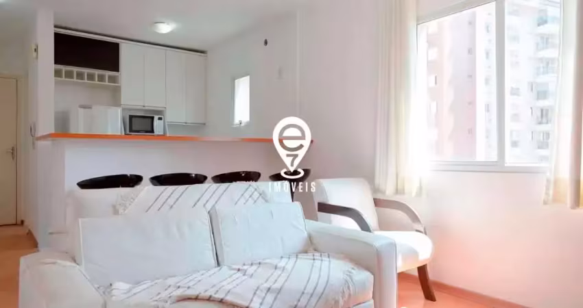 Apartamento mobiliado de 1 dormitório no largo do arouche para locação!