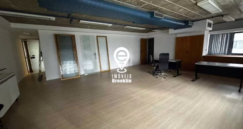 Conjunto comercial para Locação 70m2 com 2 banheiros e 3 vagas apenas 800m da estação Berrini
