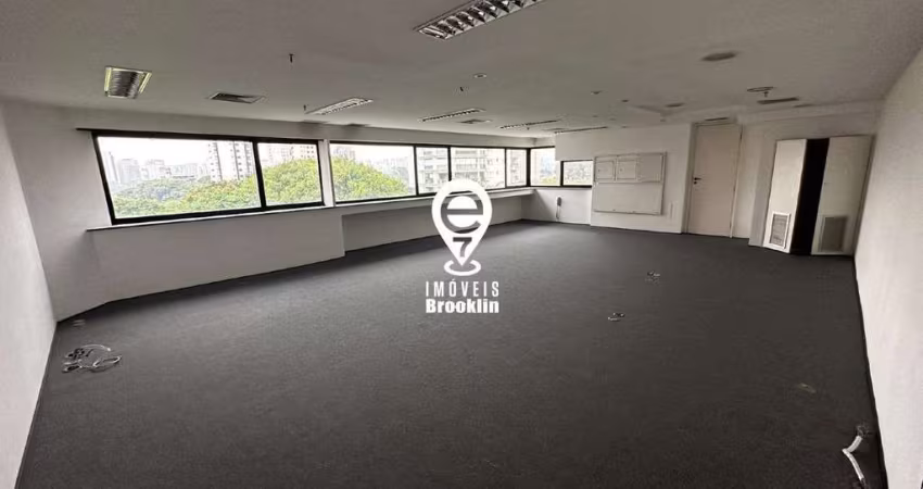 Conjunto comercial para Locação 70m2 com 2 banheiros e 3 vagas apenas 800m da estação Berrini
