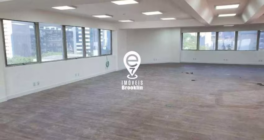 Conjunto Comercial de 204m 3 banheiros 4 vagas a 7min da estação Berrini