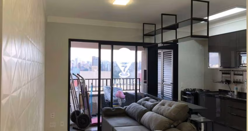 Apartamento 57m2 /2dormitorios 2 banheiros 1 vaga com varanda gurmet Condomínio Piscine
