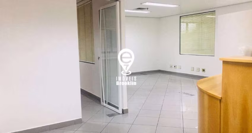 CONJUNTO COMERCIAL NO BROOKLIN - SALA COM 96m² - 3 SALAS | 2 BANHEIROS | 2 VAGAS