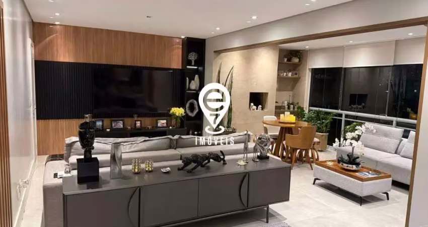 Apartamento de alto padrão com 133m², varanda gourmet - vila santo estéfano / sp