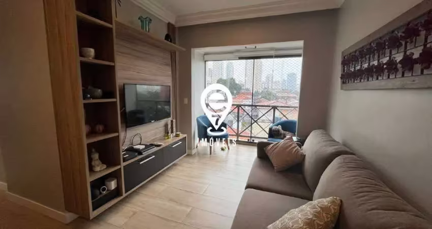 Apartamento à venda, 3 quartos, 1 suíte, 2 vagas, chácara inglesa - são paulo/sp