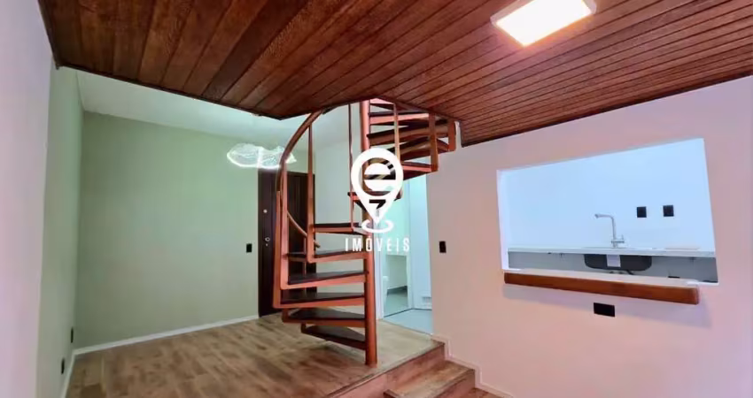 Apartamento duplex à venda, 1 quarto, 1 vaga, vila clementino - são paulo/sp
