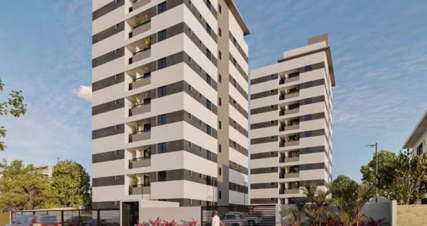Apartamento na Planta para Venda em João Pessoa, Jardim Cidade Universitária, 2 dormitórios, 1 suíte, 1 banheiro, 1 vaga