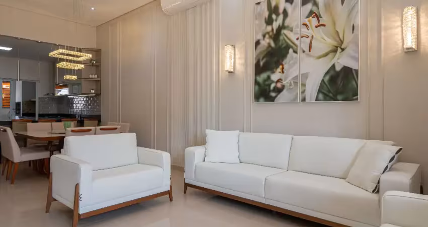 Casa térrea de condomínio à venda com 3 suítes no real park sumaré