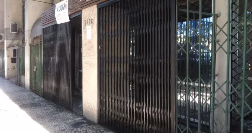 Ponto comercial/loja para aluguel tem 150 m², com mezanino, ar condicionado - glória - rj - rj