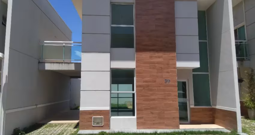 Casa duplex para locação com 138 metros no condomínio bello village - eusebio
