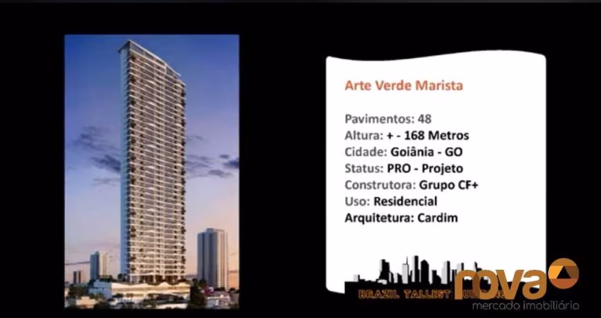 Apartamento com 4 quartos à venda na Avenida Mutirão, 100, Setor Marista, Goiânia