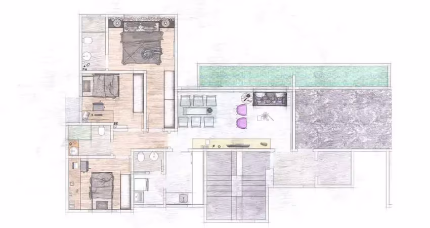 Cobertura Duplex à venda, 2 quartos, 1 suíte, 1 vaga, Serra - Belo Horizonte/MG