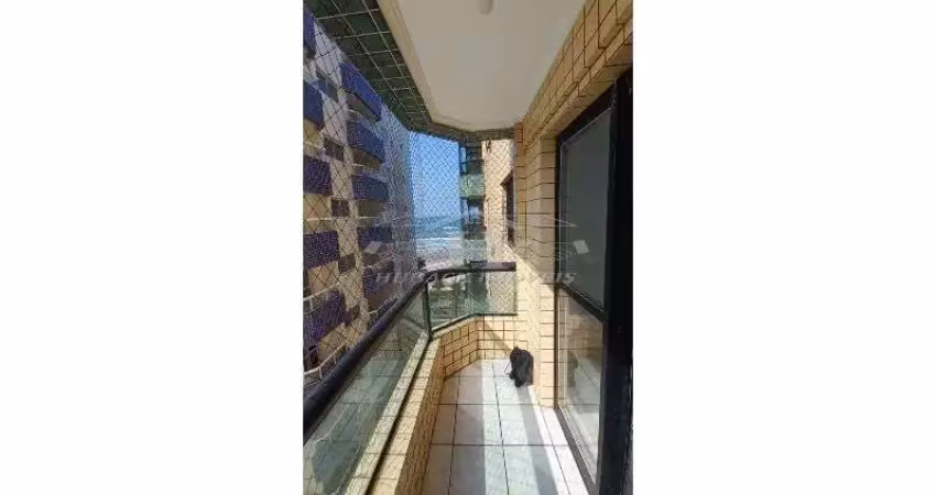 APARTAMENTO 1 DORM - SACADA - PÉ NA AREIA E VISTA MAR- JARDIM REAL - PRAIA GRANDE SP