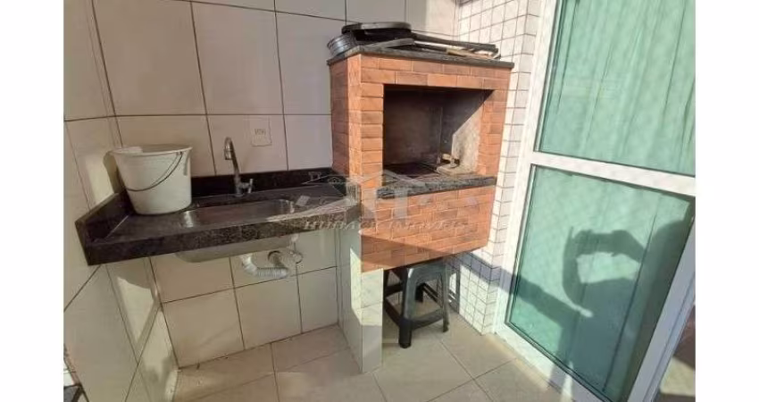 APARTAMENTO  01 DORMITÓRIO COM SUITE E VARANDA GOURMET CAIÇARA