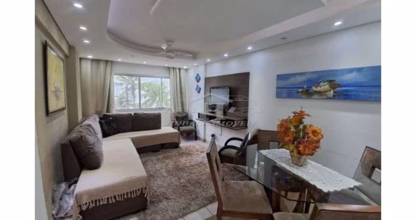APARTAMENTO 02 DORMITÓRIOS REFORMADO ,COM MOBÍLIA FRENTE MAR CAIÇARA.