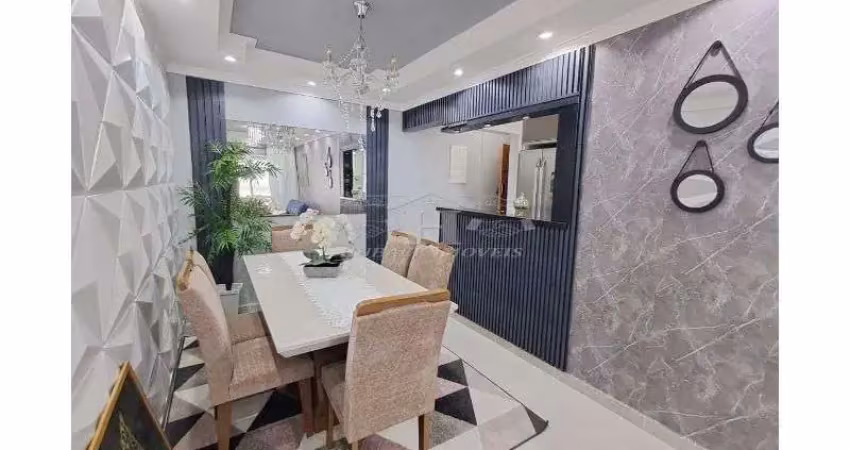 Apartamento 2 dorm c/ suíte - sacada gourmet, maracanã - praia grande sp
