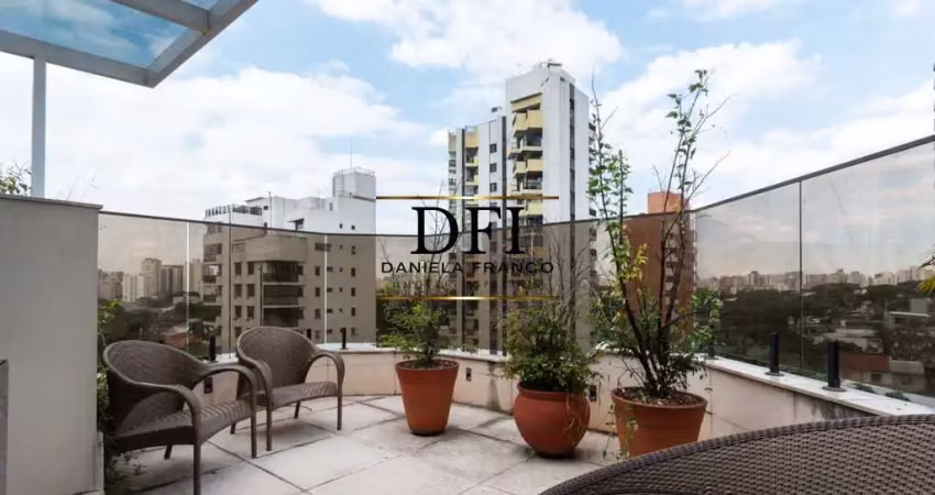 Cobertura com 3 quartos à venda na Avenida Chibarás, 802, Moema, São Paulo