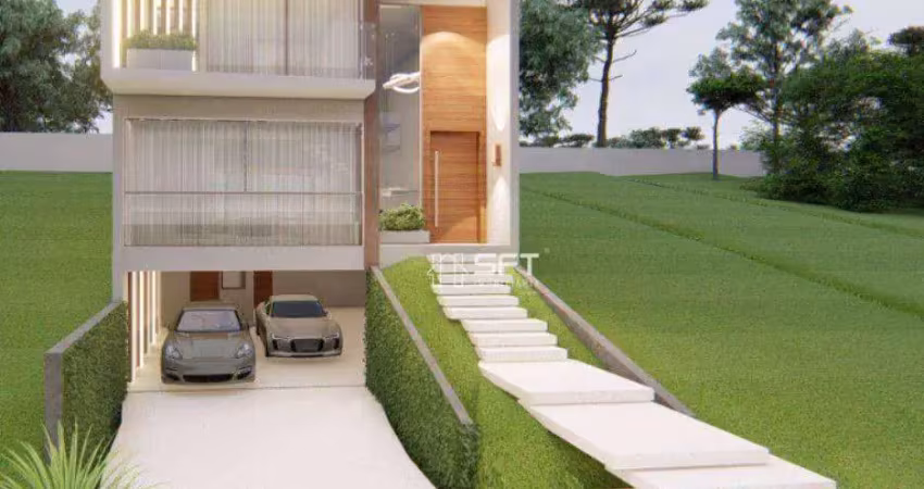 Sobrado com 3 dormitórios à venda por r$ 2.555.000,00 - santa cândida - curitiba/pr
